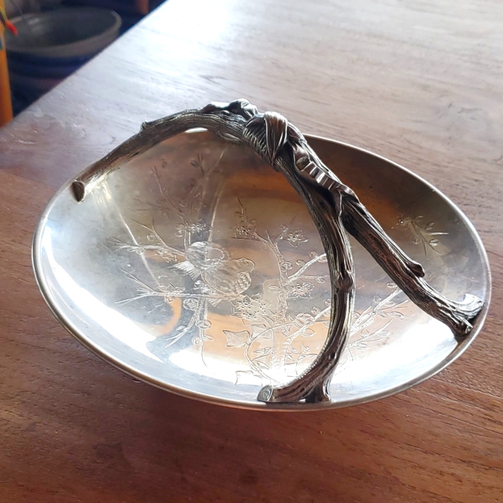 Vintage Silver-Plated Dish by HORACE WOODWARD & CO